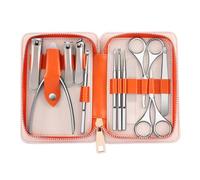 ZHCHAO Stainless Steel Nail Clipper Set 12 Piece Splash Proof Nail Clippers Manicure Nail Art Set