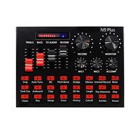 ZHCHAO Tone Mixer Studio Recording Live Broadcast N9 Sound Card PC Game Live Streaming Condenser