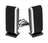 ZHCHAO USB2.0 Wired Power Speaker Stereo 3.5mm Audio Jack PC Laptop for Notebook Desktop Computer Headset