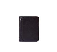 ZHCHAO Vintage Business Men's Wallet Short Multi-Card Bag Multi-Function Coin Wallet Wallet Clip(Svart)