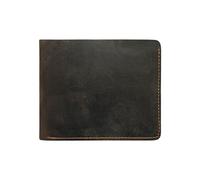 ZHCHAO Vintage Wallet Men's Top Layer Cowhide Horizontal Short Money Clip Fold