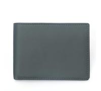 ZHCHAO Wallet Zipper Multi-Slot Top Layer Cowhide Short Money Clip Wallet Card Bag