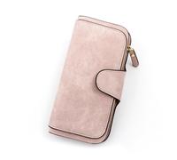 ZHCHAO Women's Purse Long Buckle Single Bag Casual Clutch Bag Coin Wallet ID Card Bag(3-Pack)