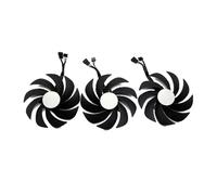 ZHCYAOZ Laptop parts 105MM PLD10020S12H RTX4080 RTX4090 Graphics card fan For Gigabyte for GeForce RTX 4090 4080 Gaming OC Cooling Fan(3-Fan)