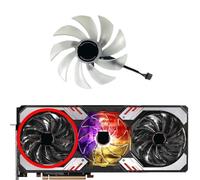 ZHCYAOZ Laptop parts DIY For ASROCK for Radeon RX6800XT 6900XT for Phantom Gaming D OC Graphics Card Replacement Fan(Left fan)