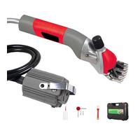 ZHDANB 1000W Hanging Type Electric Sheep Clipper 2800r/min Cordless sheep clippers For sheep goat alpaca camel and angora rabbit hair Red