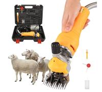 ZHDANB 1000W Professional electric sheep clipper 2800r/min Hanging Type Electric Sheep Clipper For sheep goat alpaca camel and angora rabbit hair Yellow