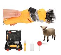ZHDANB 1000W Professional electric sheep clipper Cordless sheep clippers 2800r/min For sheep goat alpaca camel and angora rabbit hair Yellow