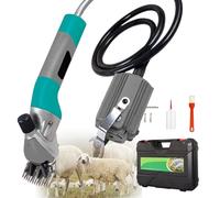 ZHDANB Hanging Type Electric Sheep Clipper 1000W 2800r/min Cordless sheep clippers For sheep goat alpaca camel and angora rabbit hair Blue