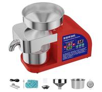 ZHDANB Oil Press Machine, Cold Press Oil Machine, With lcd display 104-572℉, 304 stainless steel, for Peanut Sesame Coconut Soybean Sunflower Seeds Walnuts X9Medium