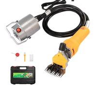ZHDANB Professional electric sheep clipper 1000W Cordless sheep clippers 2800r/min For sheep goat alpaca camel and angora rabbit hair Yellow