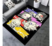 ZHDDTFC Anime Rug for Bedroom Large Sizes Thickened Non-Slip Anime Carpet Area Rugs Door Mats for Living Room Gaming Room 24X36 inch
