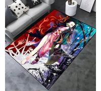 ZHDDTFC Anime Rug for Bedroom Large Sizes Thickened Non-Slip Anime Carpet Area Rugs Door Mats for Living Room Gaming Room 24X36 inch