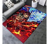 ZHDDTFC Anime Rug for Bedroom Large Sizes Thickened Non-Slip Anime Carpet Area Rugs Door Mats for Living Room Gaming Room 24X36 inch