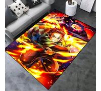 ZHDDTFC Anime Rug for Bedroom Large Sizes Thickened Non-Slip Anime Carpet Area Rugs Door Mats for Living Room Gaming Room 24X36 inch