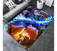 ZHDDTFC Anime Rug for Bedroom Large Sizes Thickened Non-Slip Anime Carpet Area Rugs Door Mats for Living Room Gaming Room 40x63 inch