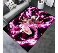 ZHDDTFC Anime Rug for Bedroom Large Sizes Thickened Non-Slip Anime Carpet Area Rugs Door Mats for Living Room Gaming Room 24X36 inch