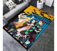 ZHDDTFC Anime Rug for Bedroom Large Sizes Thickened Non-Slip Anime Carpet Area Rugs Door Mats for Living Room Gaming Room 40x63 inch