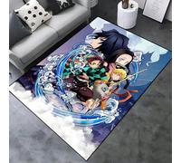ZHDDTFC Anime Rug for Bedroom Large Sizes Thickened Non-Slip Anime Carpet Area Rugs Door Mats for Living Room Gaming Room 40x63 inch