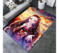 ZHDDTFC Anime Rug for Bedroom Large Sizes Thickened Non-Slip Anime Carpet Area Rugs Door Mats for Living Room Gaming Room 24X36 inch