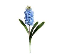 ZHDOKA 3 Pcs Hyacinth Artificial Flowers, 16.5 Inch Long Stem Silk Hyacinth Flower, 3D Hyacinth Narcissus Plastic Artificial Flower For Home Vase Decor