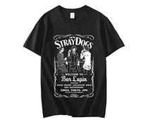 zhedu Anime Bungo Stray Dogs T Shirt 3D Printed Summer Men Women T Shirt Fashion Oversized Hip Hop Kids Streetwear Boy Clothing (4XL,Color 01)