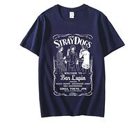 zhedu Anime Bungo Stray Dogs T Shirt 3D Printed Summer Men Women T Shirt Fashion Oversized Hip Hop Kids Streetwear Boy Clothing (XS,Color 05)