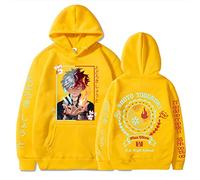 zhedu Anime My Hero Academia Hoodie Todoroki Shoto Sweatshirt Loog Sleeve Harajuku Street Pullover Oversized