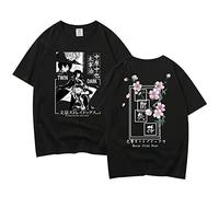 zhedu Bungo Stray Dogs Tshirt Women Men Harajuku Anime T Shirt Short Sleeve Graphic T Shirts Summer (XS,Color 01)