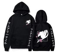 zhedu Fairy Tail Unisex Hoodies Japanese Anime Printed Men's Hoodie Streetwear Casual Sweatshirts (S,Color 01)
