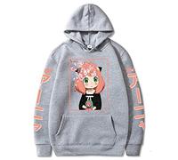 zhedu Funny Anime Spy X Family Hoodie Harajuku Long Sleeve Kawaii Sweatshirts Cartoon Casual Oversize Hoody (M,color 05)