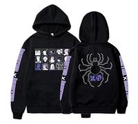 zhedu Hunter X Hunter Hoodie Anime Hoodies Loose Sweatshirts Long Sleeve Pullover Winter Warm Women's Clothes Men's Clothing (L,Color 01)