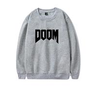 zhedu Mf Doom Hoodie 2D Printed Sweatshirt Men/Women Autumn Winter Casual Tracksuit Pullover Clothes(2xs-4xl) (S,Color 2)