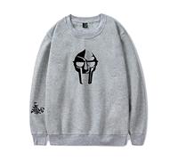 zhedu MF DOOM Hoodie Unisex Tracksuit Women/Men's Outwear Harajuku Streetwear Rapper Fashion Clothes Plus Size (XS,Color 2)
