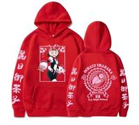 zhedu My Hero Academia Harajuku Hoodies OCHACO URARAKA Cute 2D Printed Long Sleeve Streetwear Anime College Style Clothing (L,color 06)