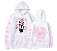 zhedu My Hero Academia Harajuku Hoodies OCHACO URARAKA Cute 2D Printed Long Sleeve Streetwear Anime College Style Clothing (M,color 03)