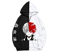 zhedu My Hero Academia Hoodie Japanese Stitching Style Anime Sweatshirt Unisex Funny Harajuku Pullover Four Seasons