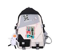 zhedu SPY X FAMILY Anya Forger Anime Backpack for Women Kawaii Design Student School Shoulder Bag Canvas Youth Outdoor Travel Backpack (3)
