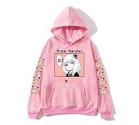 zhedu Spy X Family Printed Hoodie Anime Manga Cartoon Sweatshirt Spring and Autumn Outdoor Sports Loose Pullover (XL,color 06)