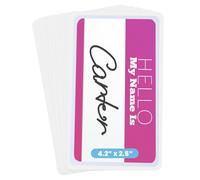 Zhehao 100 Pcs Premium Thermal Laminating Pouches, 3 Mil Clear Laminator Sheets, Thermal Laminating Plastic Paper, Ideal for Office and Holiday Crafts(2.5 in x 4.2 in)