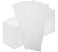Zhehao 1000 Pcs Silverware Churro Bags White Kraft Sleeves Paper Cookie Bags Silverware Paper Utensil Sleeves for Bakery Treats Pretzel Rods Candy Cookies Kitchen, 3.1 x 9.8 Inch