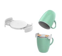 Zheigaoxea 1pcs Coffee Mug Organizer, Mug Organizer for Cabinet Kitchen Cabinet Shelf Organizer Coffee Mug Organizers and Storage for Tea Cup Stacker Coffee Mug Stacker Save Space Cup Organizer