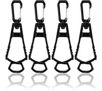 Zheigaoxea 4Pcs Glove Clips for Work Glove Holder,Belt Clip Safety Glove Grabber Holder Clip,Prevent Loss, Keep Hands Free,for Construction Work Accessories