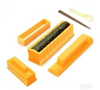 Zheigaoxea Sushi Maker, DIY Sushi Making Kit with Sushi Mold, Chopsticks, Spoon, Easy to Make Round Shaped Sushi for Home Use, Perfect Sushi Kit for Beginners