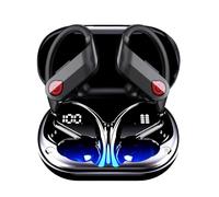 ZhenBaoTian Bluetooth Headphones Wireless Earbuds 20hrs Playtime Charging Case Digital Display Sports Ear buds with Earhook Premium Deep Bass IPX7 Waterproof Over-Ear Earphones