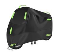 ZHENCU Motorbike Cover for Forza 250 2006-2016, 300D Heavy-Duty Motorcycle Cover, Waterproof Uv Resistant All-Weather Protection, With Reflective Strips,B/Green