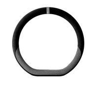 ZHENCU Steering Wheel Covers for Volvo V50 V40 S80 S60 S90, Anti-Slip And Breathable Comfortable and Durable, Suede Car Steering Wheel Cover,D-Black