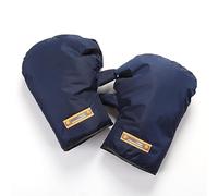 ZHENCU Winter Motorcycle Gloves for Yamaha Tenere 700 World Raid Midnight Black ab 2022, Windproof Rain CoverMotorbike Grip Handlebar Gloves Winter, with Reflective Strip,B