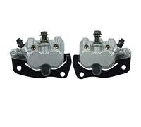 ZHENDAUS Front Left Right Brake Caliper Set W/Pads Compatible For Yamaha Rhino 450 660 700 2004-2013,5B4-2580T-01-00,5B4-2580U-01-00