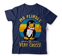 ZHENG Mr Flibble is Very Cross Tshirt - Rimmer - Dwarf Navy Blue